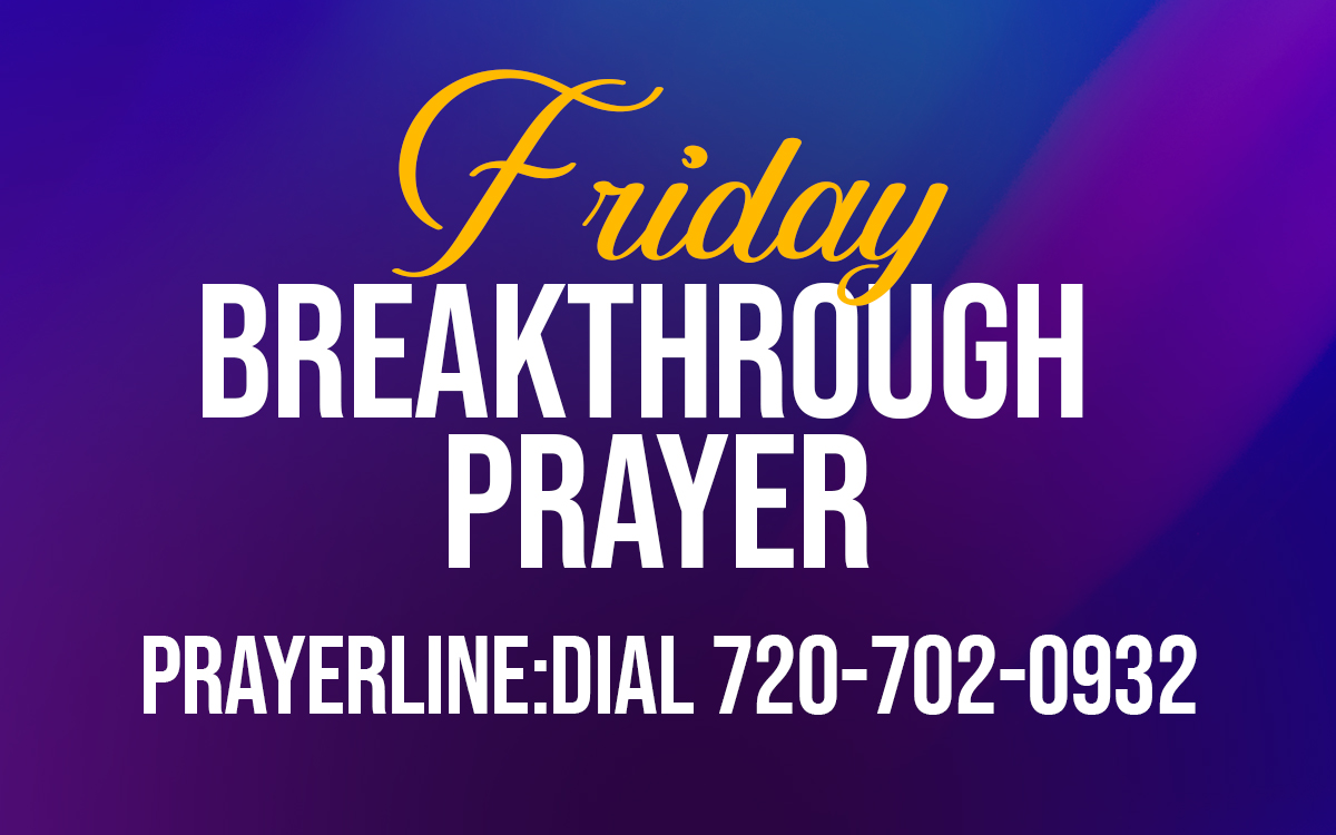 Friday Breakthrough Prayer